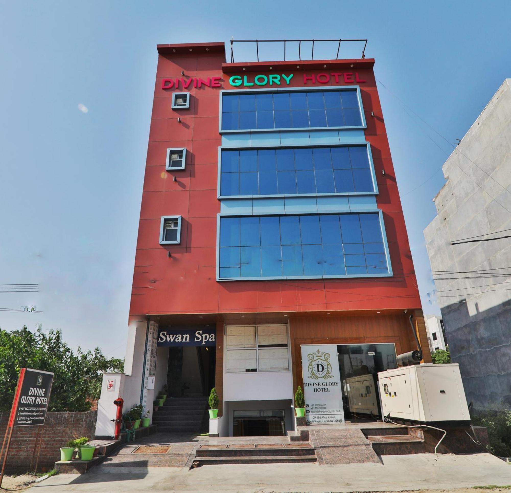 Divine Glory Hotel Lucknow Eksteriør bilde